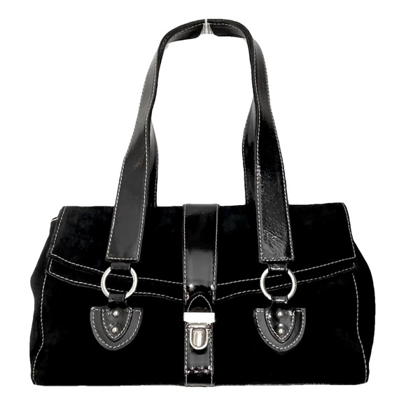 Helen Welsh Suede Patent Leather Flap - Picture 3 of 16